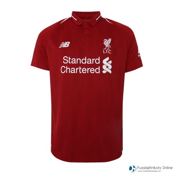 Liverpool Trikot Heim 2018-19 Rote Fussballtrikots Günstig